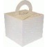 White Irridescent Balloon Weight / Favour Boxes
