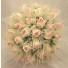 Pink Rose Shimmer Bridal Posy Bouquet