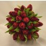 Red Tulip Bridal Posy Bouquet