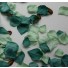 Sage & Turquoise Silk Rose Petals