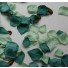 Sage & Turquoise Silk Rose Petals