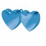 Dark Blue Double Heart Balloon Weight