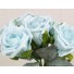 6 Luxury Blue Medium Roses