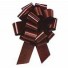50mm Large Chocolate Brown Pull Bows