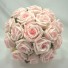 Light Pink Open Rose Table Posy