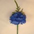 Blue Carnation Fern Buttonhole
