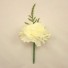 Cream Carnation Fern Buttonhole