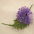Lilac Carnation Fern Buttonhole