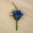 Blue Rose Fern Buttonhole