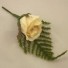 Ivory Rose Fern Buttonhole