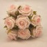 8 Light Pink Small Open Roses
