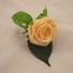 Single Gold Rose Buttonhole