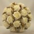 White Jubilee Rose Bridesmaid's Bouquet