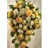 Gold & Ivory Rose Diamante Shower Bouquet