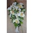 Ivory Cala Lily & Orchid Shower Bouquet