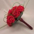 Red Rose Diamante Bridal Bouquet