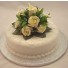 Ivory Rose Luxury Diamante Cake Topper