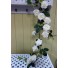 Cream Garden Rose Garland & Table Decoration