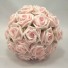 Baby Pink Diamante Rose Bridesmaid's Bouquet