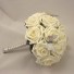 Ivory Rose Diamante Butterfly Bouquet