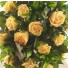 Gold Rose Diamante Shower Bouquet