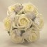 Ivory Rose Diamante Butterfly Children's Posy