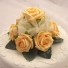 Gold Rose Cake Topper