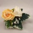 Ivory & Gold Rose Wrist Corsage