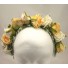 Gold & Ivory Rose Alice Hair Band