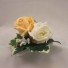 Ivory & Gold Rose Wrist Corsage