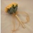 Gold & Ivory Rose Children's Posy Bouquet