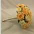 Gold & Ivory Rose Diamante Bridesmaid's Posy