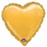 18'' Gold Heart Foil Balloon