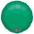 18'' Dark Green Round Foil Balloon
