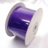 Purple Ribbon Wired Organza 50mm