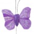 Purple Small Feather Butterflies