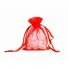 Red Organza Wedding Favour Bags