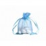 Turquoise Organza Wedding Favour Bags