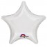 19'' White Star Foil Balloon