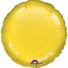 18'' Yellow Round Foil Balloon